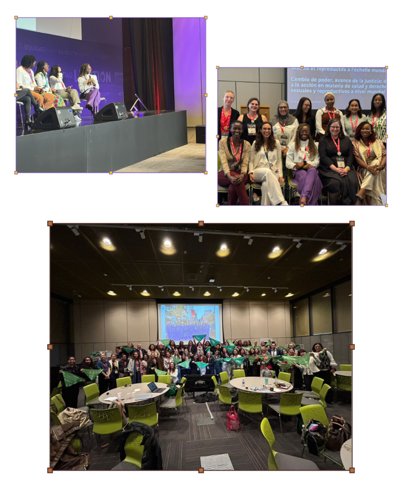 multiple people at a conference.